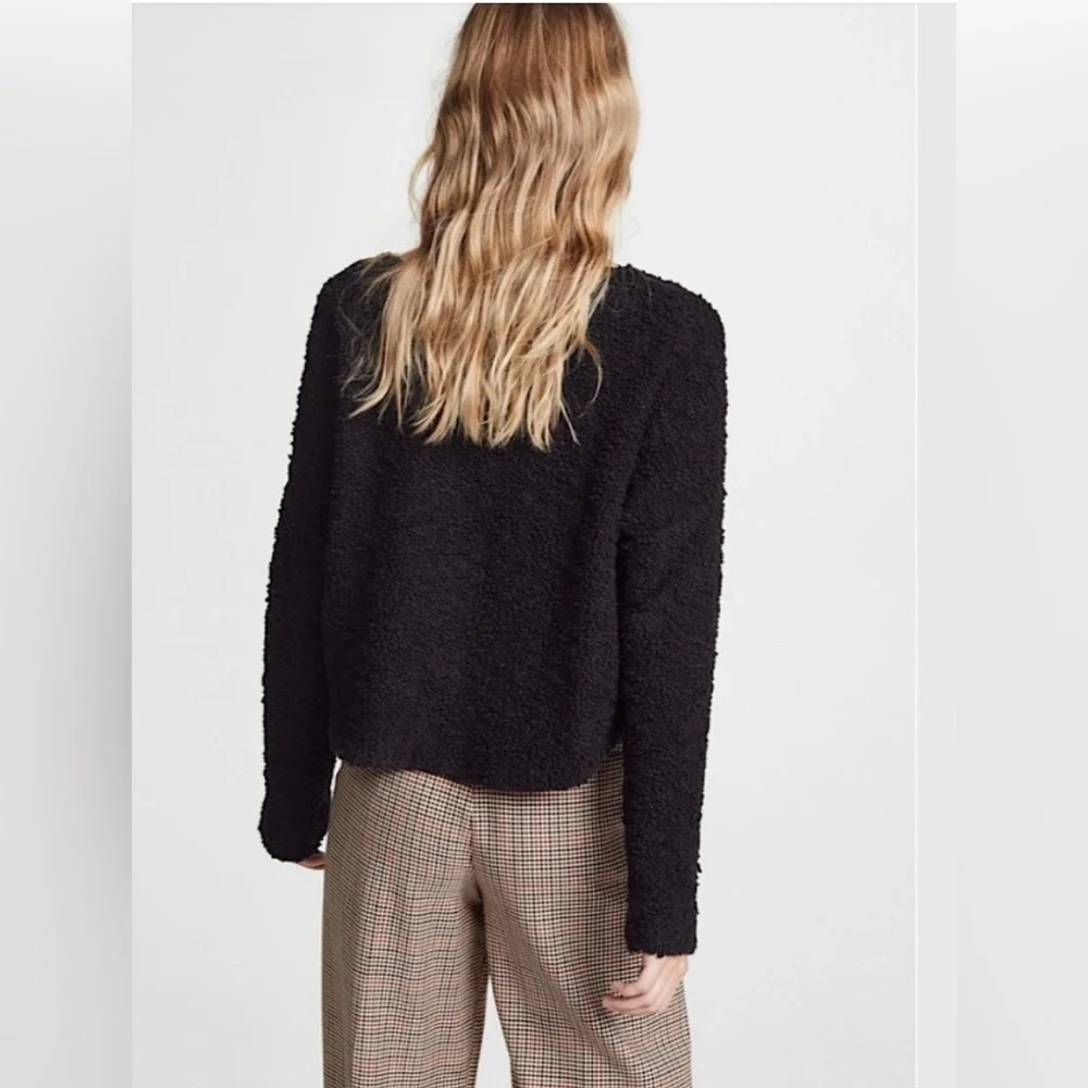 Free People Popcorn Pullover in Black.  Size Small